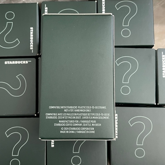 NEW Starbucks Surprise Silicone Straw Topper Mystery Blind Box Limited Holiday - Picture 3 of 6